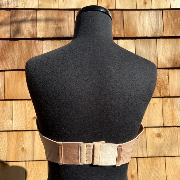 NWOT Felina Piege Bonded Strapless Bra in Nude, 36D - Picture 8 of 8